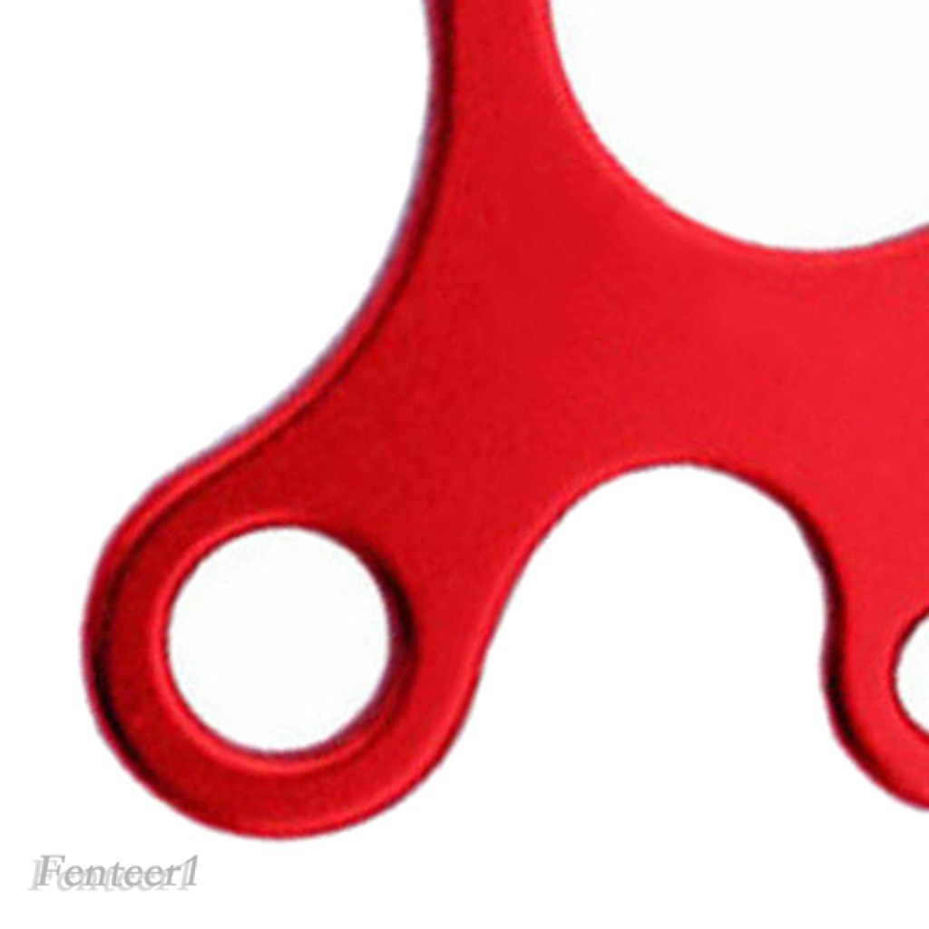 [Fenteer1] Chốt Thắt Dây Lều Cắm Trại 3 Lỗ Chống Trượt