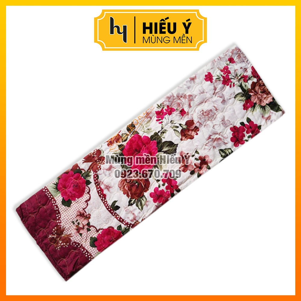 Vỏ gối ôm 35x100cm chần thêu nhiều màu - ẢNH THẬT | Mùng mền Hiếu Ý