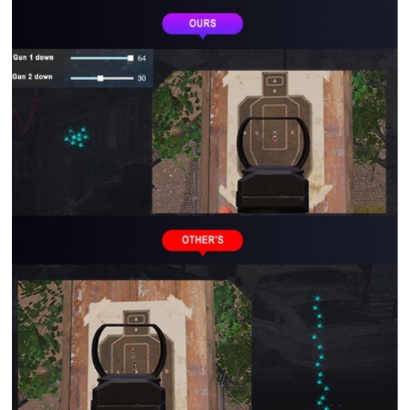 Combo 5 mons Bộ chuyển đổi M1Pro bàn phím, chuột chơi giả lập game PUBG COD FF trên điện thoại Có quà tặng kèm