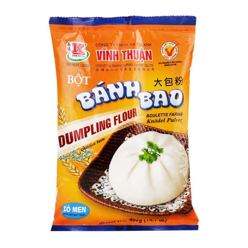 Bột bánh bao có men Vĩnh Thuận 400g