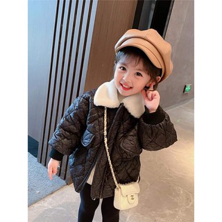 Áo phao trần trám phong cách Hàn Quốc