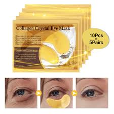 (Có Bán Sỉ) Mặt nạ mắt collagen Vàng dưỡng ẩm bọng mắt và vùng thâm dịu nhẹ từ Hàn Quốc