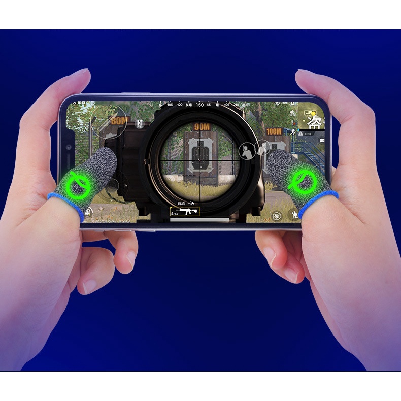 Găng tay chơi game mobile cao cấp - Phiên bản mới 2022 - Bao tay chơi game mobile ff, pubg - Chiến game mobile xuyên đêm