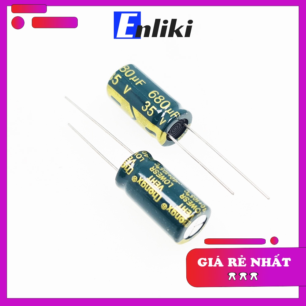 680uF Tụ Hóa 35V (8x16mm)