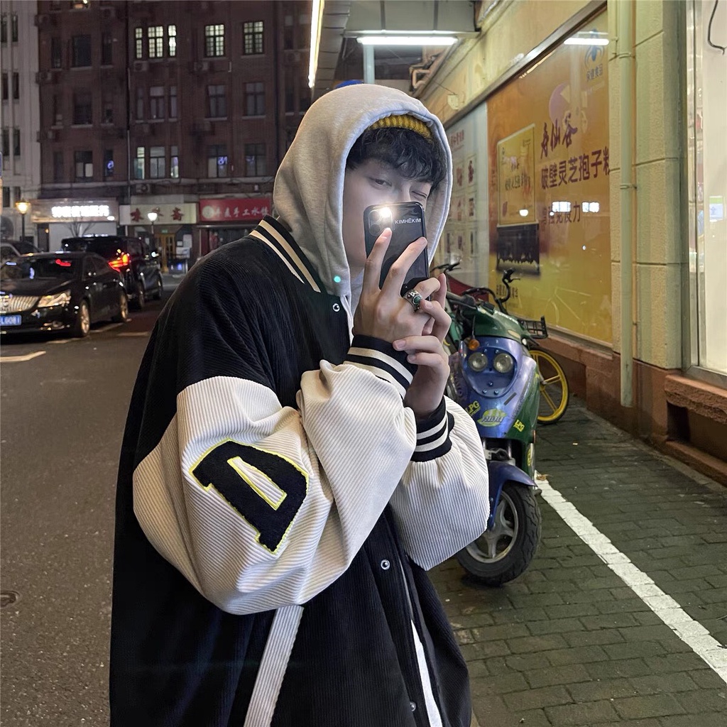 Áo Khoác Nhung  BOMBER Chữ C nam nữ ,áo khoác nam nữ unisex.Hàng Quảng Châu cao cấp chất lượng loại một. | BigBuy360 - bigbuy360.vn