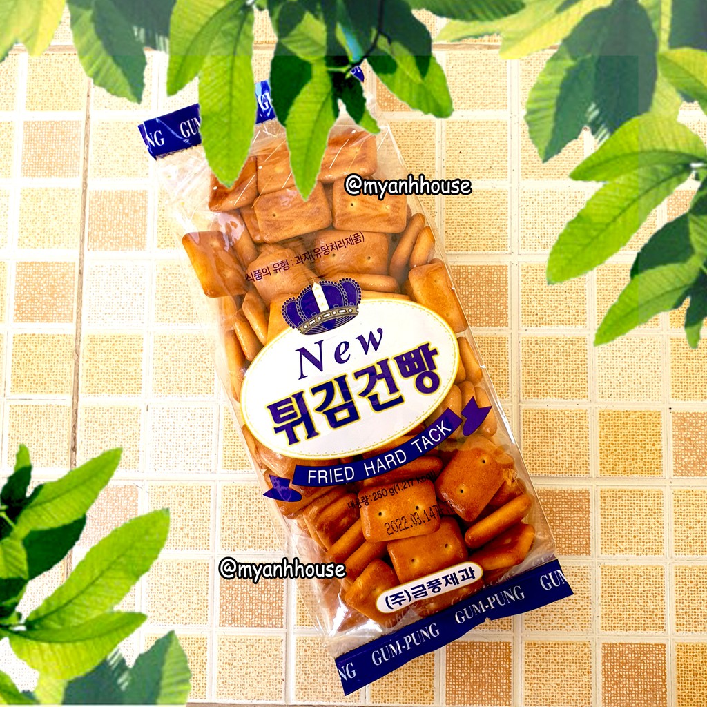 BÁNH QUY LÚA MẠCH NEW CRACKER 250GR DATE 14/2/2022