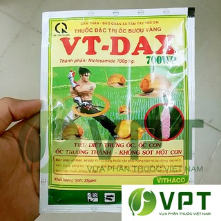 Vt-dax 700wp – trị ốc cực kỳ hiệu quả gói 35g