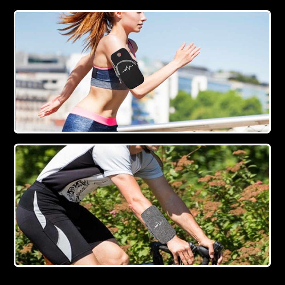 Đai đeo tay thể thao,túi đựng điện thoại đeo tay canvas chống thấm