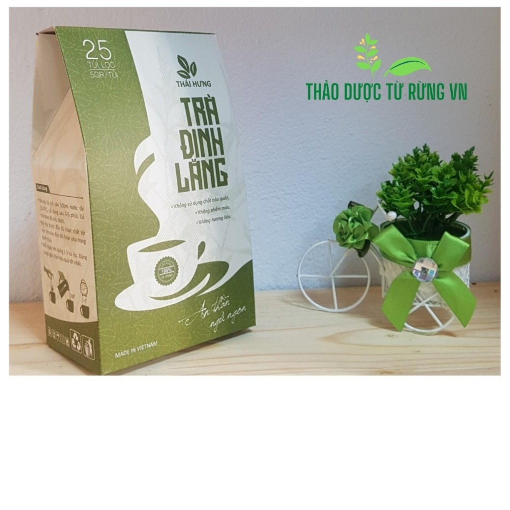 [Mã GRO0505 giảm 8% đơn 300K] Trà Đinh Lăng Thái An Hưng An Thần Ngủ Ngon 25 Túi Lọc 125g