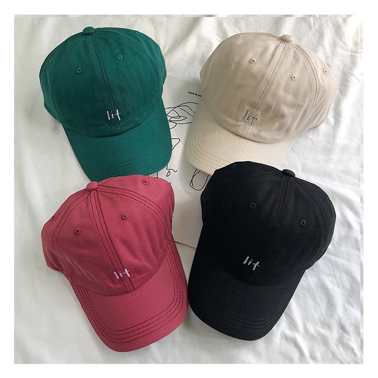 Mũ Lưỡi Trai Họa Tiết Thêu Thiết Kế Mới Thời Trang Mùa Hè Theo Phong Cách Hàn Quốc Cho