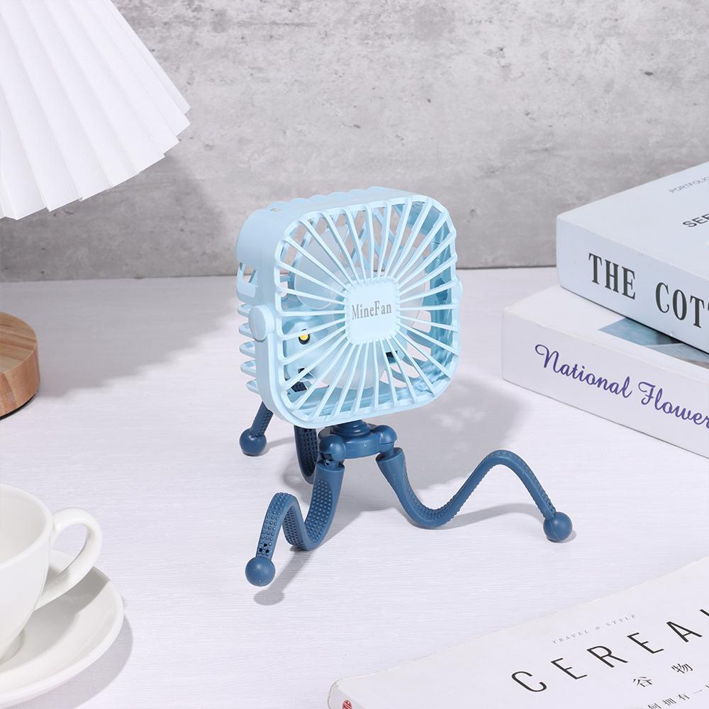 ESPO Quạt Mini Cầm Tay Gắn Xe Đẩy Em Bé Tiện Dụng