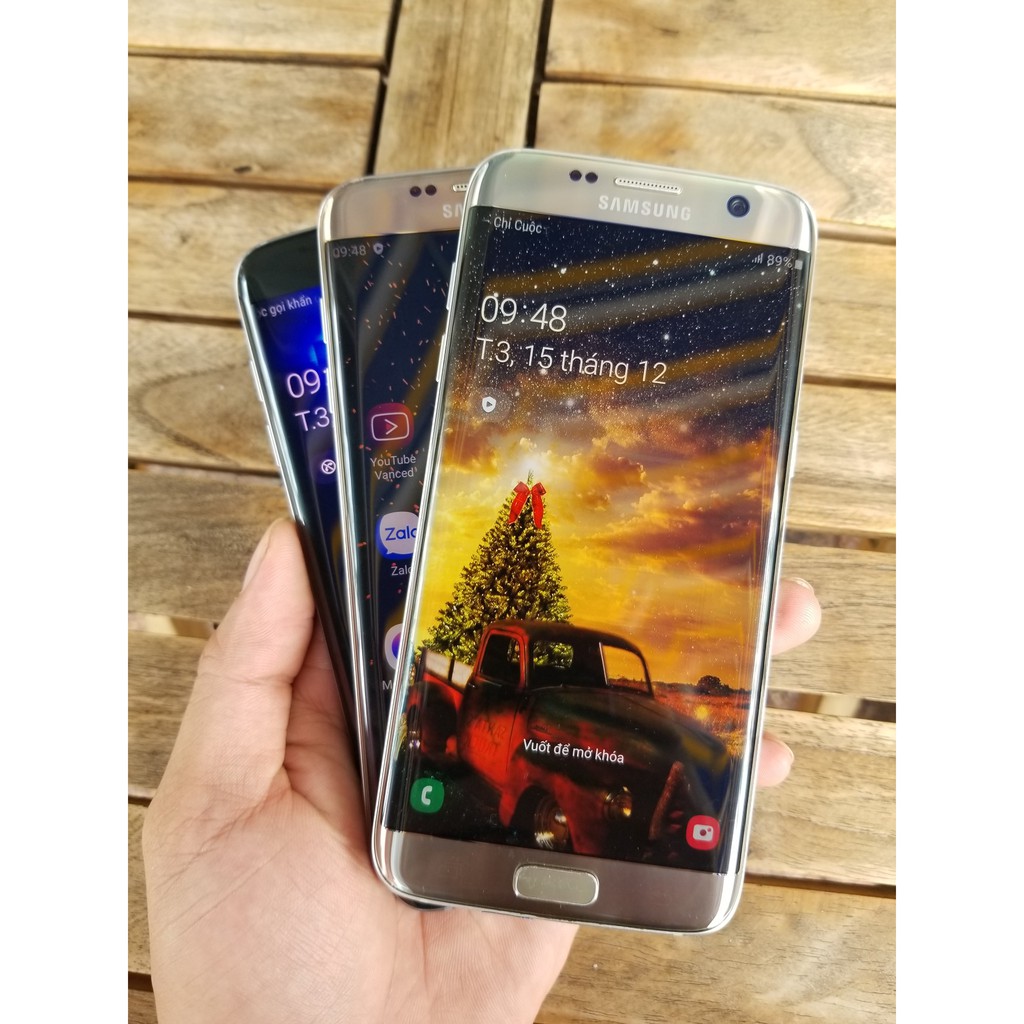 Điện Thoại Samsung Galaxy S7 Edge - Ngoại hình đẹp Rom 32GB - Ram 4GB rất nhỏ gọn thời trang | BigBuy360 - bigbuy360.vn