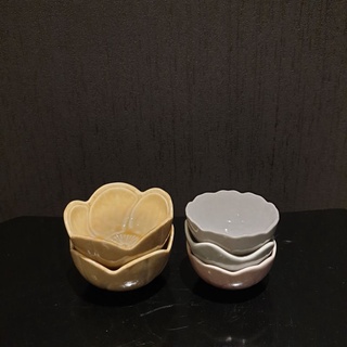 Chén nước chấm - gia vị hình hoa