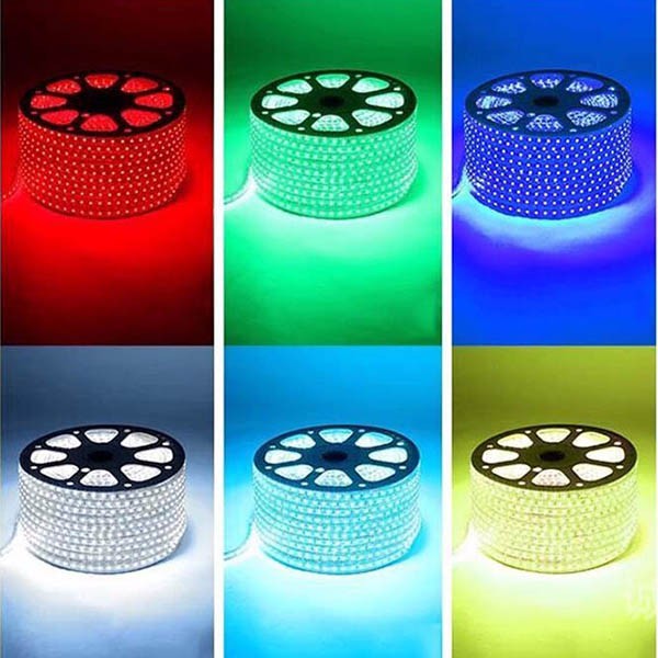 Dây LED  2 đường bóng xéo, tặng 1 nguồn cho đơn 50 mét