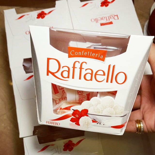 Raffaello hộp vuông 150gr