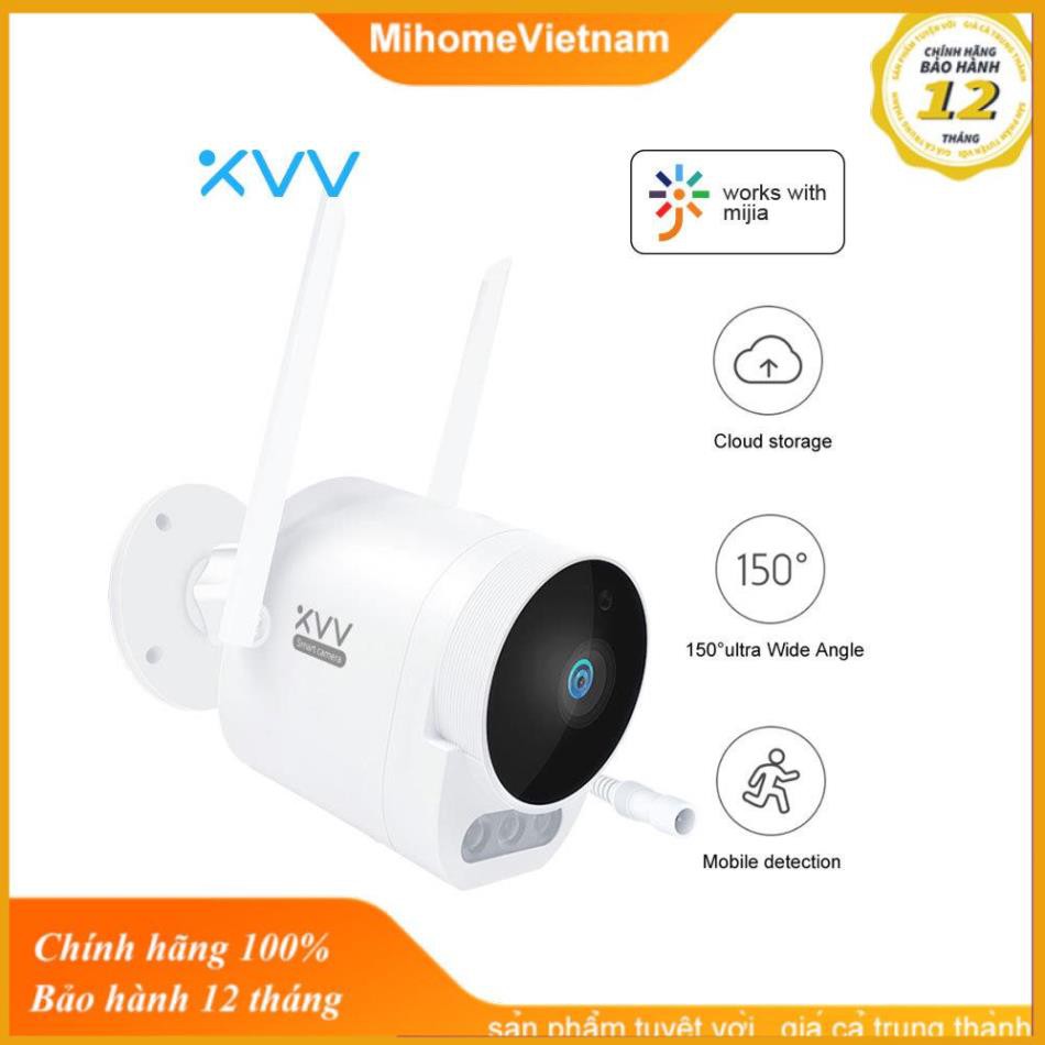 Camera ngoài trời Xiaomi xiaovv B10 kết nối wifi ứng dụng Xiaomi MiHome chống nước