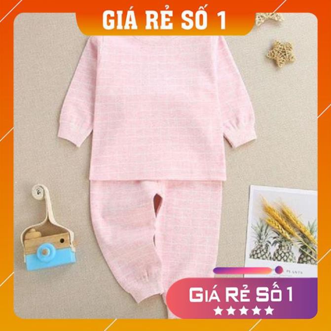 Quần áo trẻ em ⭐𝗙𝗥𝗘𝗘𝗦𝗛𝗜𝗣⭐ Bộ cotton thu đông dài tay siêu mềm mịn co giãn 4 chiều cho bé từ 5-15 kg