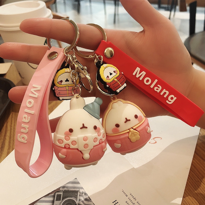 Móc trang trí airpod Molang siêu xịn ✔️ cực chất ✔️ cầm chắc tay ✔️ loại xịn