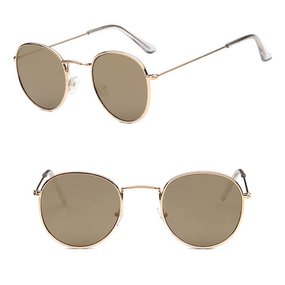 Kính Râm Tròn Chống Tia UV Phong Cách Hippie