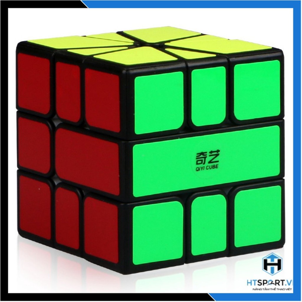 RuBik Biến Thể, Rubik 3x3 Khối Lập Phương Biến Thể QiYi Cube Viền Đen, Phát Triển Kỹ Năng