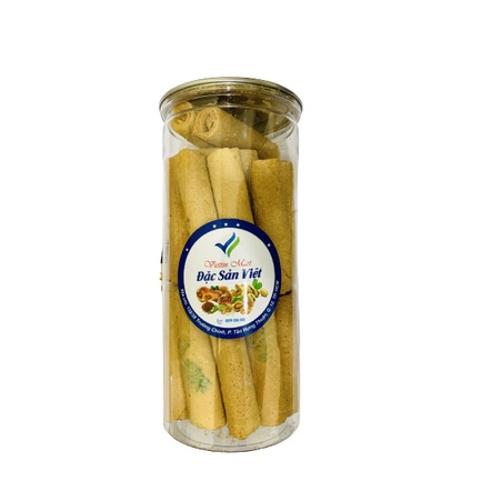 Bánh Ống Ngò Nhân Bơ Đậu Phộng Viettin Mart 450g