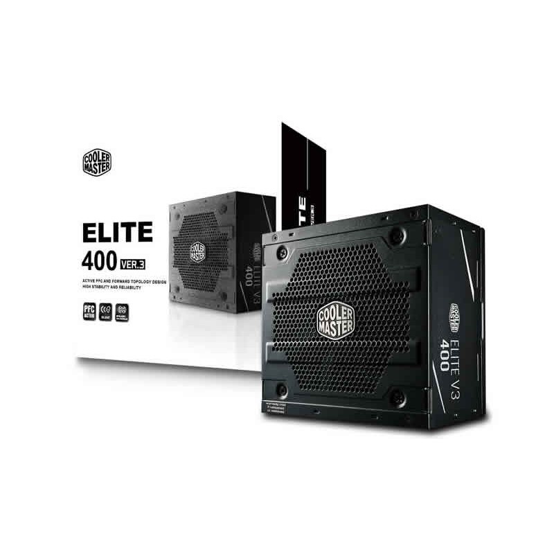 Nguồn Cooler Master Elite PC400 400W V3  - Hàng cũ chưa qua sửa chữa BH 1 tháng