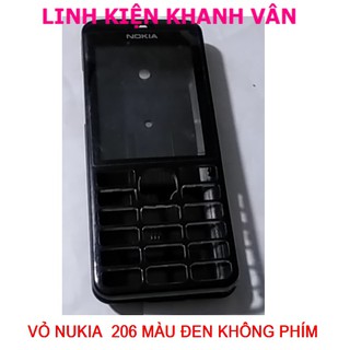 Vỏ nokia 206 màu đen không phím