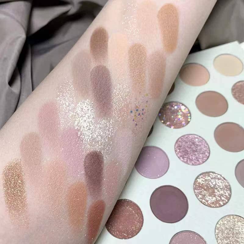 Bảng Phấn Mắt Dikalu 25 Màu Sắc Ánh Nhũ Lấp Lánh Thời Trang