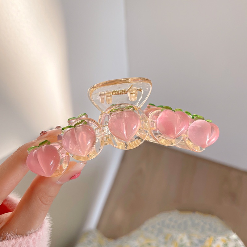 Kẹp Tóc Cá Mập Trong Suốt Phong Cách Hàn Quốc Cho Nữ