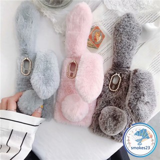 Samsung galaxy S10 plus S10e A20E A20 Core Phone case Plush rabbit soft shell