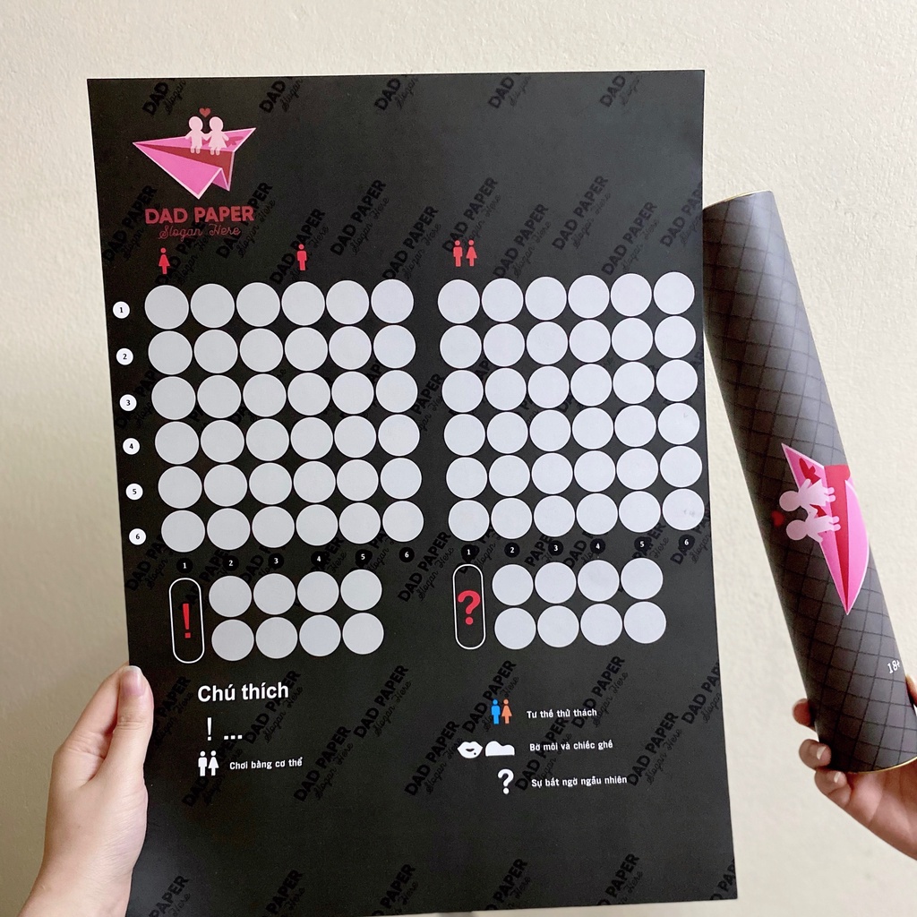 (Che tên)Game Bad Bed duh 18 (TẶNG MIẾNG CÀO) nâng tầm cảm xúc make love dành cho các cặp đôi yêu nhau bad bed