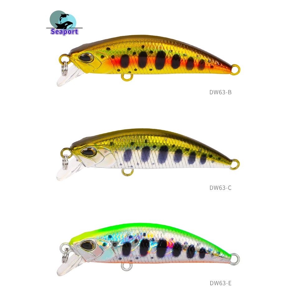 Mồi Câu Cá Giả Mini Cứng 50mm 5g