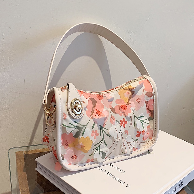 Túi Đeo Vai Đính Hoa Thời Trang Xinh Xắn Cho Nữ