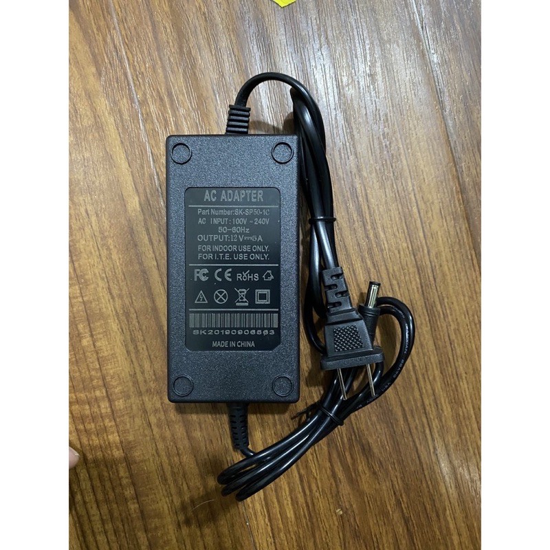 Sạc Vòm Ánh Sáng Búa Nóng Lạnh 2 Đầu 12V 5A Chính Hãng Loại Tốt phụ kiện thay thể loại 1