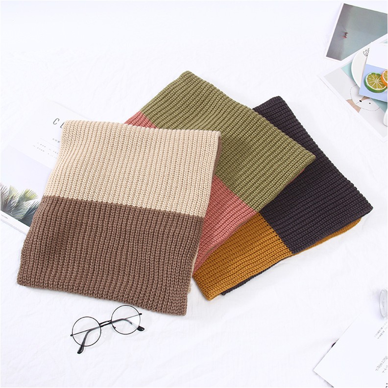Khăn quàng cổ len khăn choàng cổ mùa đông hàn quốc nữ cute Teenstore TS690