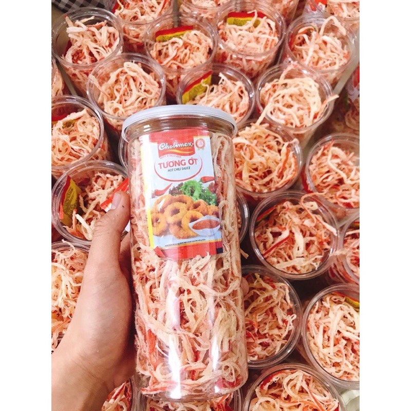 Mực hấp nước dừa xé sợi 300g - 500g | BigBuy360 - bigbuy360.vn