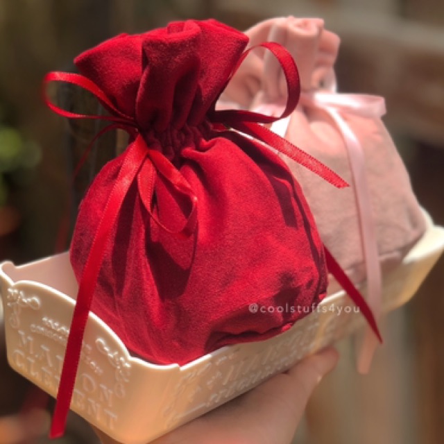 Túi dây rút vải nhung