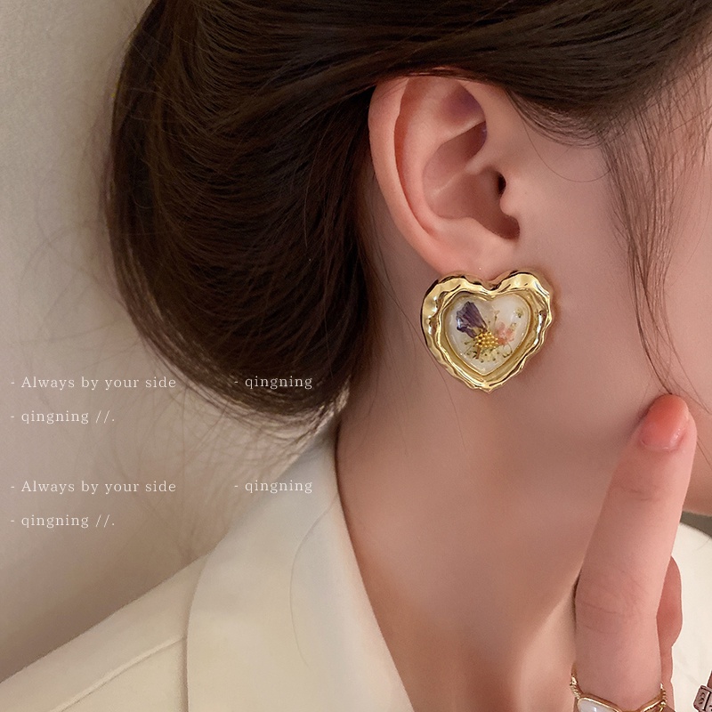 Khuyên Tai Hình Hoa Phong Cách Hàn Quốc Thời Trang Cho Nữ 2