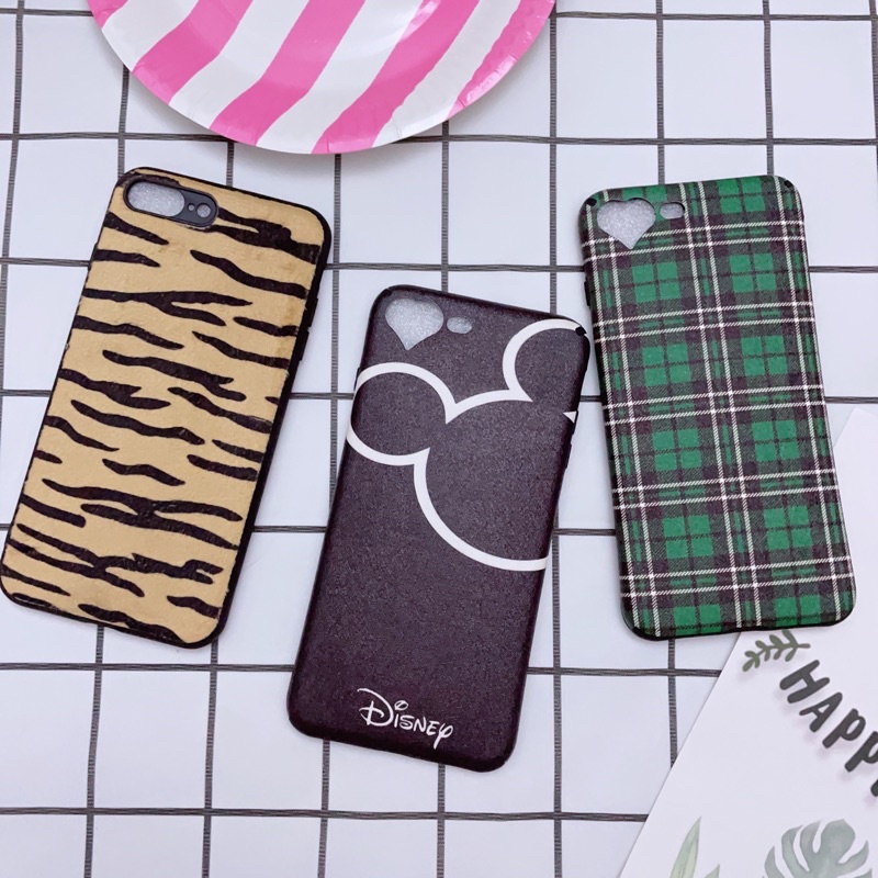 Ốp Lưng iPhone 7Plus/8Plus Viền Nhựa Dẻo Nhiều Kiểu Dáng Dễ Thương