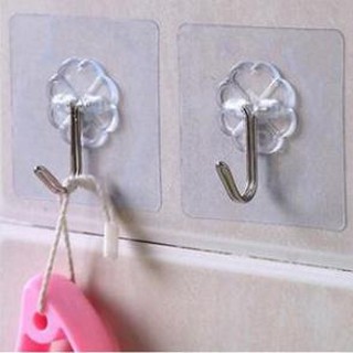 Móc Dán Tường Siêu Dính Trong Suốt Chịu Lực Tốt Treo Tường Chắc Chắn