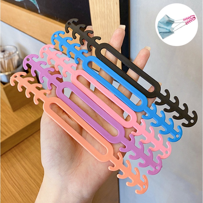 [Hàng mới về] Thanh móc dây đeo khẩu trang bằng silicon mềm không để lại sẹo