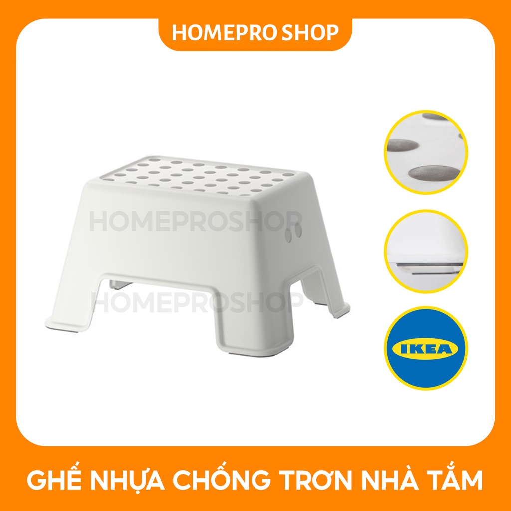 Ghế chống trơn nhà tắm IKEA BOLMEN chính hãng, giao nhanh hoả tốc 2h