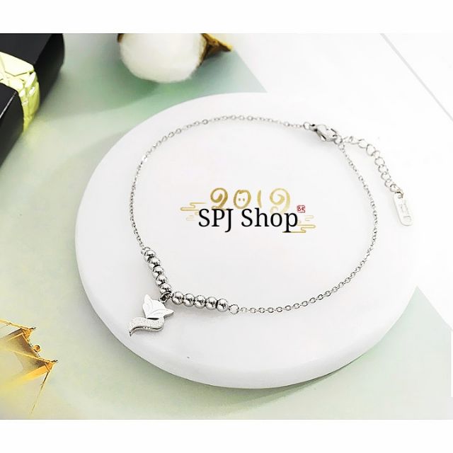 Lắc Chân Titan Cartier Cáo Hồ Ly Phun Cát Cách Điệu Bi | BigBuy360 - bigbuy360.vn