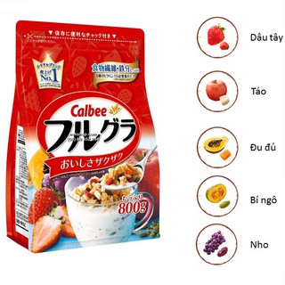 Ngũ cốc CALBEE Nhật, Trọng lượng 800g