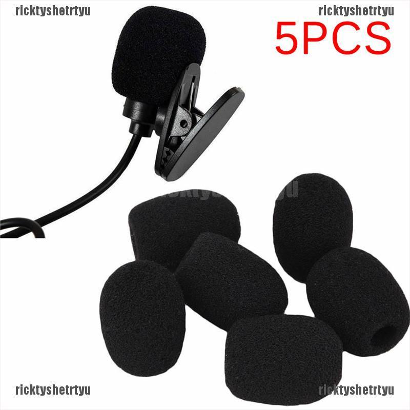 Set 5 Miếng Xốp Bọc Đầu Micro Màu Đen | BigBuy360 - bigbuy360.vn