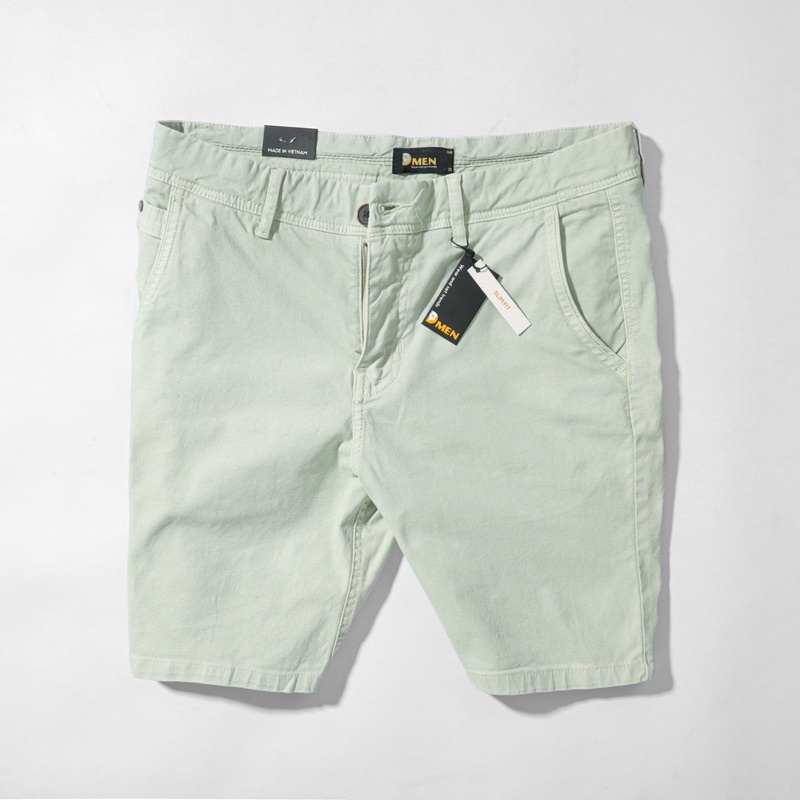Quần short kaki nam basic co giãn nhiều màu DILANO SKK02