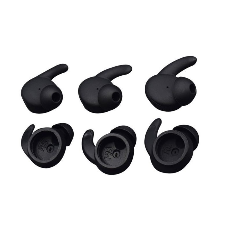 Set 3 cặp nút bọc tai nghe nhét bằng silicon thay thế cho Huawei Honor AM61