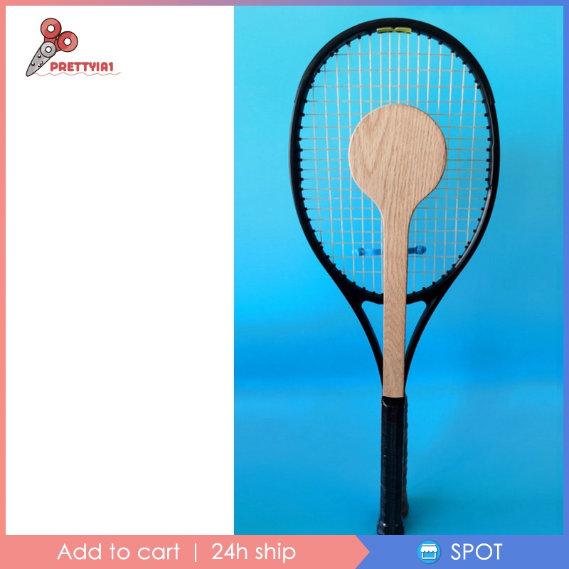 [Prettyia1] Muỗng Đánh Tennis Bằng Gỗ Cho Người Mới Bắt Đầu