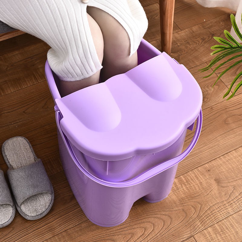 Chậu Ngâm Chân Dày Dặn Có Vỏ Bọc Tiện Dụng | BigBuy360 - bigbuy360.vn