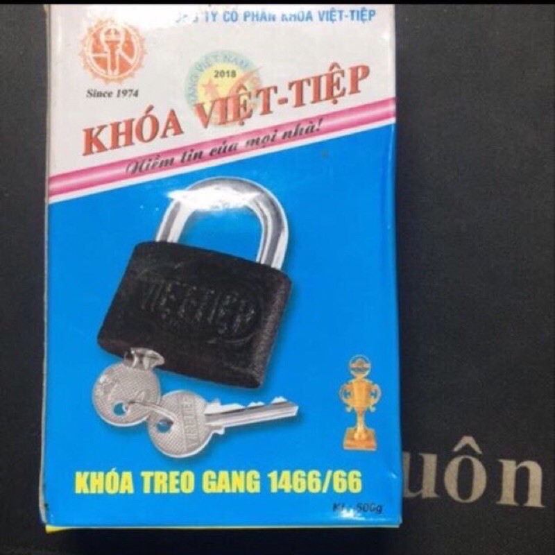 khoá việt tiệp gang 1466/66 không bấm cầu 12
